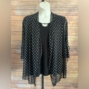 Woman 2-Fer Blouse - Size 2X